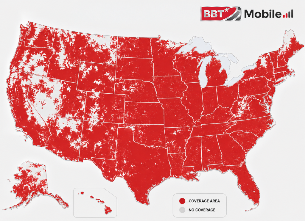 BBT Mobile Coverage Map